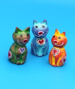 941 Kleine Katze mit Herzen