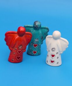 929 Engel mit 2 Herzen