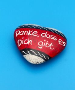 916 Herz medium Danke, dass es Dich gibt